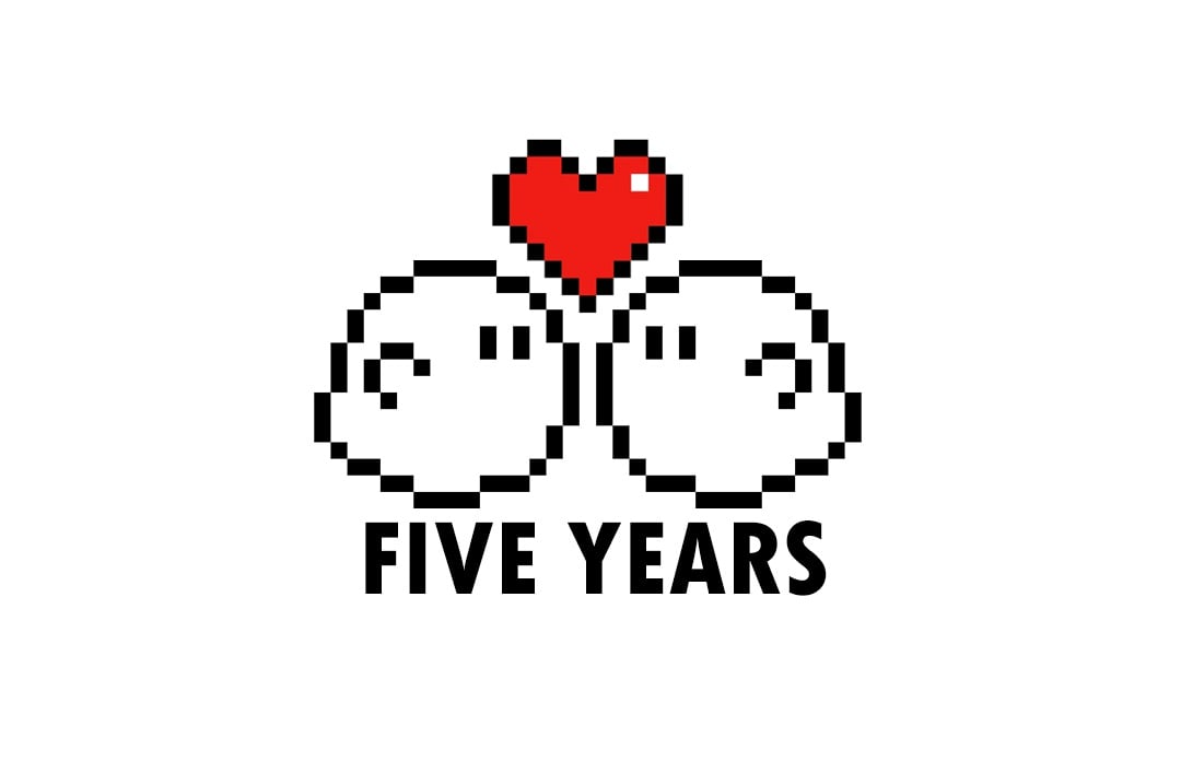 five years
